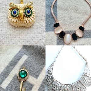 High end Jewelry necklace bundle - Including Kenneth Jay Lane necklaces